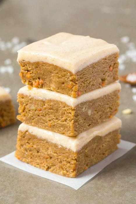 No-Bake Carrot Cake Bars