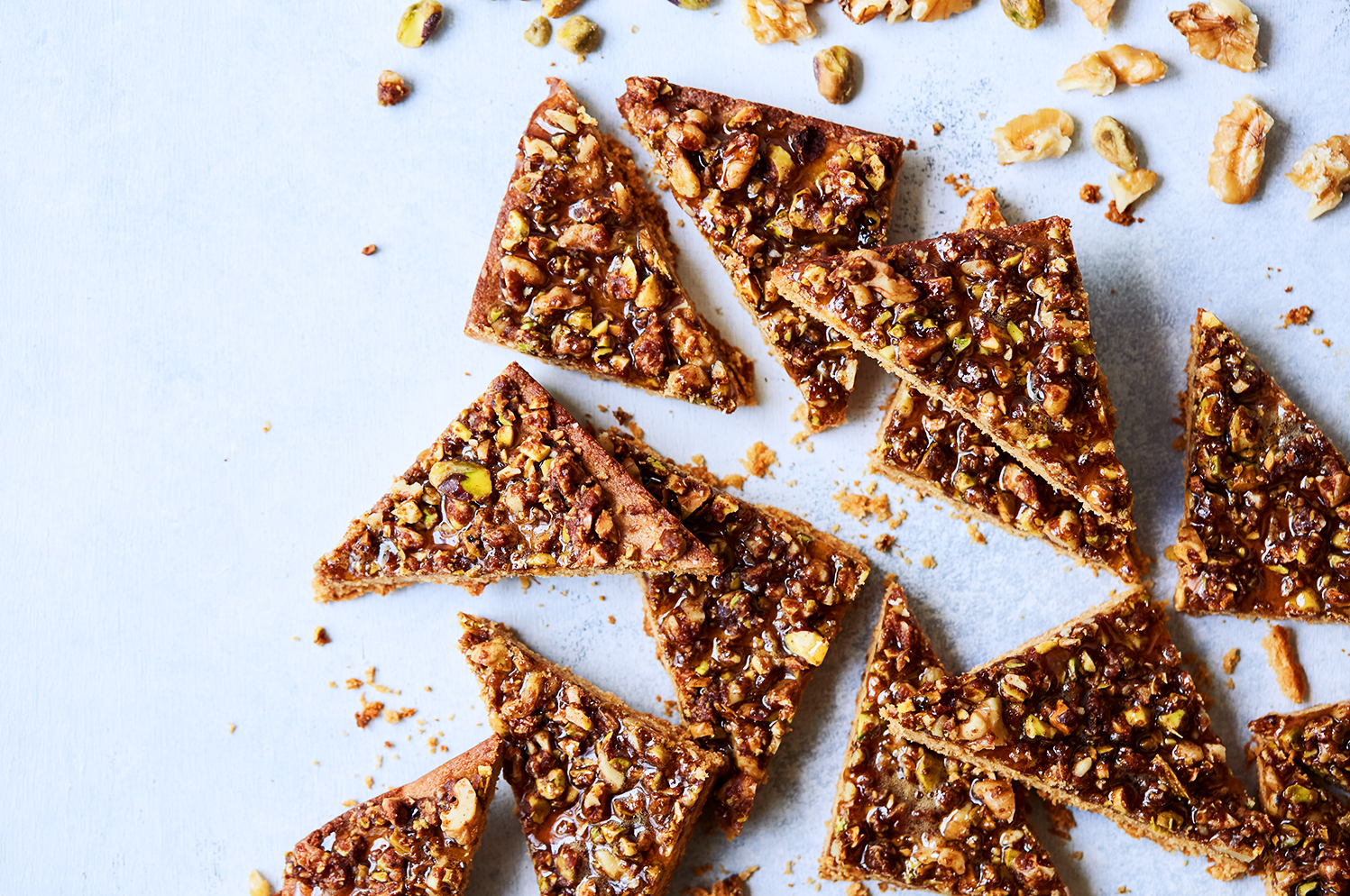 Paleo Baklava Bars